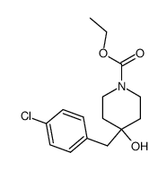 ethyl 4-(4-chlorobenzyl)-4-hydroxypiperidine-1-carboxylate Structure