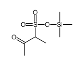 trimethylsilyl 3-oxobutane-2-sulfonate Structure