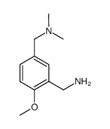 5-Dimethylaminomethyl-2-methoxy-benzylamine结构式