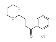 2'-CHLORO-3-(1,3-DIOXAN-2-YL)PROPIOPHENONE图片