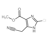 methyl 2-chloro-5-(cyanomethyl)-1H-imidazole-4-carboxylate picture