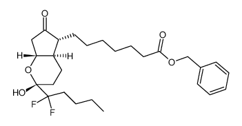 lubiprostone benzyl ester Structure