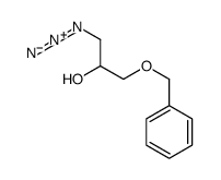 1-azido-3-phenylmethoxypropan-2-ol Structure