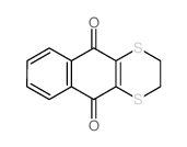 Naphtho[2,3-b]-1,4-dithiin-5,10-dione,2,3-dihydro- structure