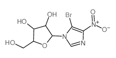 1H-Imidazole,5-bromo-4-nitro-1-b-D-ribofuranosyl- picture