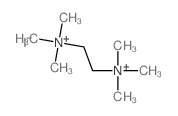 1,2-Ethanediaminium,N1,N1,N1,N2,N2,N2-hexamethyl-, iodide (1:2) structure