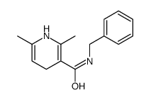 N-benzyl-2,6-dimethyl-1,4-dihydropyridine-3-carboxamide Structure