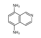 ISOQUINOLINE-5,8-DIAMINE结构式