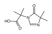 2-Imidazoline-1-acetic acid,-alpha-,-alpha-,4,4-tetramethyl-5-oxo- (6CI) structure