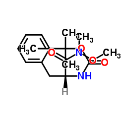 (R)-TERT-BUTYL (1-(METHOXY(METHYL)AMINO)-1-OXO-3-PHENYLPROPAN-2-YL)CARBAMATE Structure