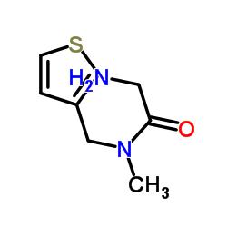 N-Methyl-N-(3-thienylmethyl)glycinamide结构式