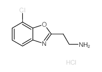 2-(7-Chloro-1,3-benzoxazol-2-yl)ethanamine hydrochloride structure