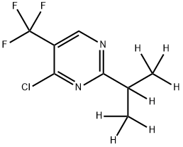 4-Chloro-5-trifluoromethyl-2-(iso-propyl-d7)-pyrimidine picture