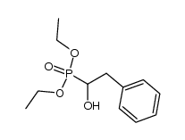 diethyl 1-hydroxy-2-phenylethylphosphonate结构式