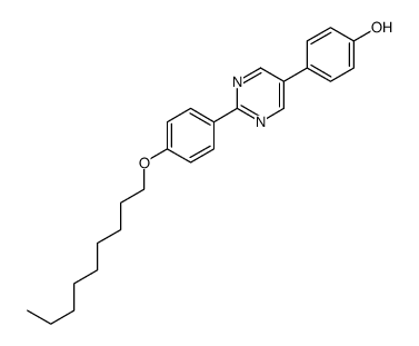 5-(4-Hydroxyphenyl)-2-[4-(nonyloxy)-phenyl]-pyrimidine structure