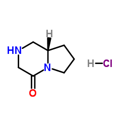 (S)-Hexahydropyrrolo[1,2-a]pyrazin-4(1H)-one hydrochloride picture