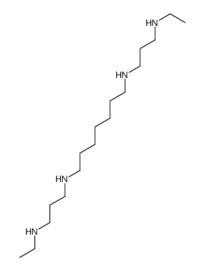 N,N'-bis(3-(ethylamino)propyl)-1,7-heptanediamine结构式