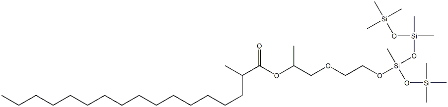 dimethicone peg-8 isostearate Structure