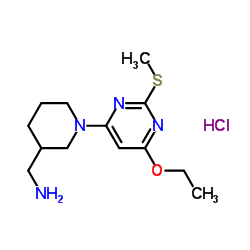 C-[1-(6-Ethoxy-2-Methylsulfanyl-pyrimidin-4-yl)-piperidin-3-yl]-Methylamine hydrochloride picture