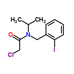 2-Chloro-N-(2-iodobenzyl)-N-isopropylacetamide Structure