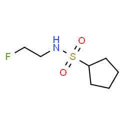 Cyclopentanesulfonamide, N-(2-fluoroethyl)- (9CI) picture