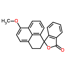 6'-Methoxy-2',3'-dihydro-3H-spiro[2-benzofuran-1,1'-phenalen]-3-one Structure