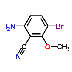 6-Amino-3-bromo-2-methoxybenzonitrile picture