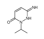 3(2H)-Pyridazinone,6-amino-2-(1-methylethyl)-(9CI) Structure