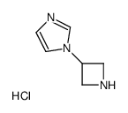 1-(氮杂环丁烷-3-基)-1H-咪唑盐酸盐结构式