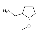 2-Pyrrolidinemethanamine,1-methoxy-(9CI)结构式