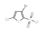 3-溴-5-氯噻酚-2-磺酰氯结构式