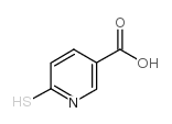 3-Pyridinecarboxylicacid, 1,6-dihydro-6-thioxo- Structure