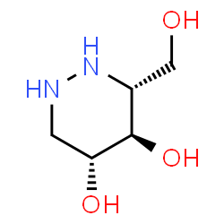 4,5-Pyridazinediol,hexahydro-3-(hydroxymethyl)-,(3R,4R,5R)-rel-(9CI) structure