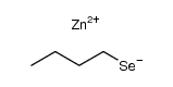 butane-1-selenol, zinc salt Structure