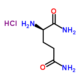 D-Glutamamide hydrochloride (1:1)结构式