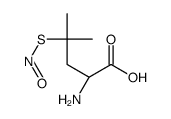 (2S)-2-amino-4-methyl-4-nitrososulfanylpentanoic acid Structure