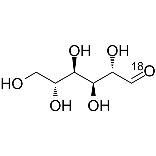 D-甘露糖 18O-1结构式