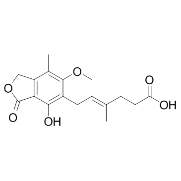 Mycophenolic acid structure