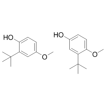 丁基羟基茴香醚结构式