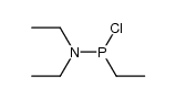 Chlor(diethylamino)ethylphosphan结构式