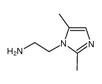 [2-(2,5-dimethylimidazol-1-yl)ethyl]amine Structure