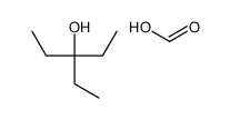 3-ethylpentan-3-ol,formic acid Structure