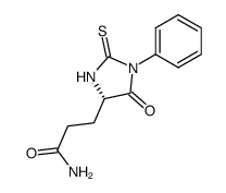 PHENYLTHIOHYDANTOIN GLUTAMINE) Structure