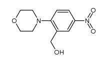 [2-(morpholin-4-yl)-5-nitrophenyl]methanol structure