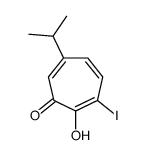 7-iodohinokitiol结构式