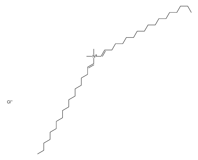 dimethyl-bis(octadec-1-enyl)azanium,chloride结构式