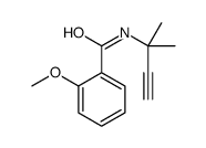 2-methoxy-N-(2-methylbut-3-yn-2-yl)benzamide图片