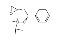 (1S,3S)-tert-butyldimethyl(2-oxiranyl-1-phenylethoxy)silane结构式