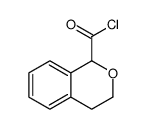 3,4-dihydro-1H-isochromene-1-carbonyl chloride Structure