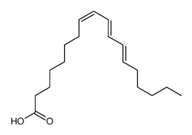 8(E),10(E),12(Z)-Octadecatrienoic Acid Structure